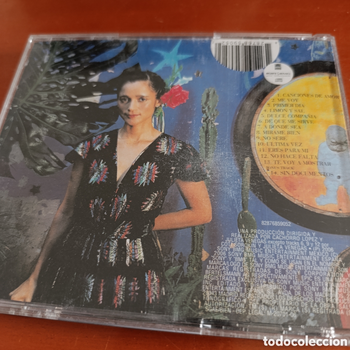 CDs de m&uacute;sica: CD. Julieta Venegas &ndash; Lim&oacute;n Y Sal - Foto 4