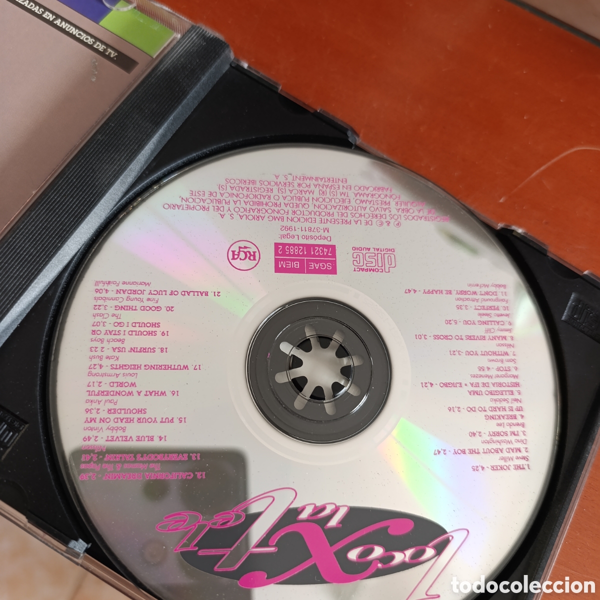 CDs de m&uacute;sica: CD LOCO X LA TELE,A&Ntilde;O 1992 - Foto 2