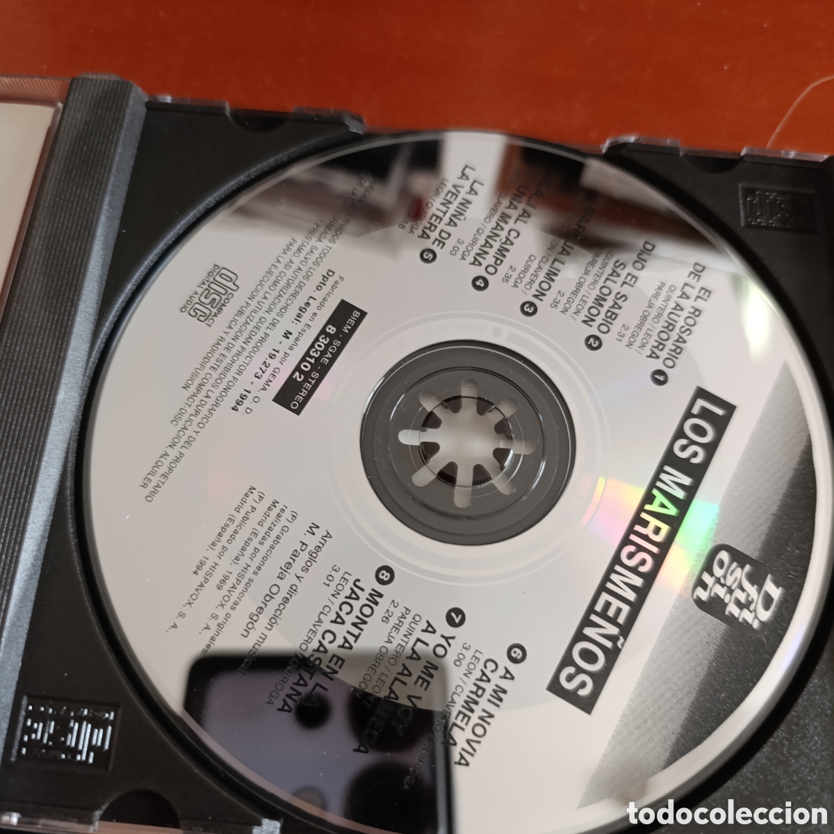 CDs de m&uacute;sica: LOS MARISME&Ntilde;OS,CD, HISPAVOX - Foto 3
