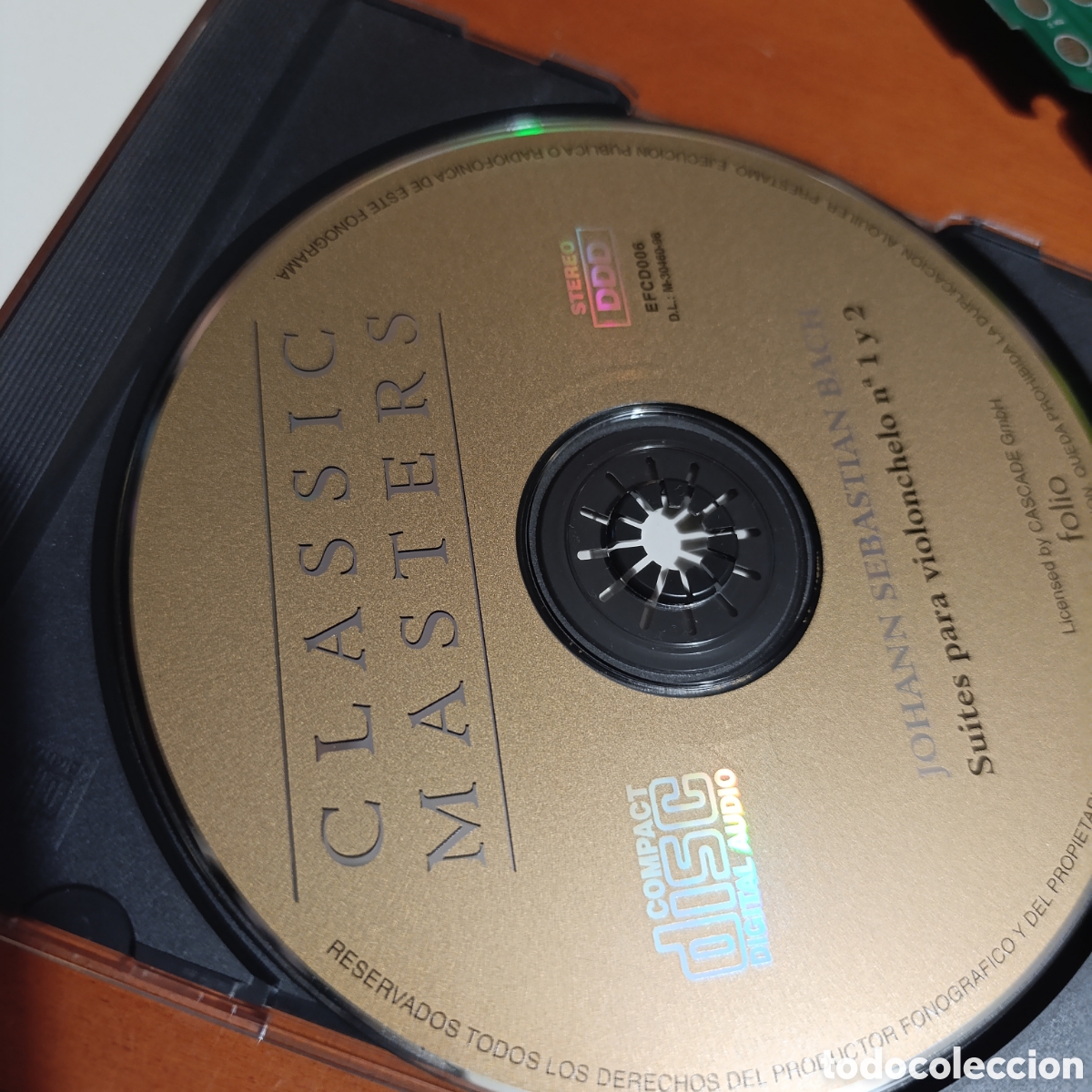 CDs de m&uacute;sica: CD JOHANN SEBASTIAN BACH - Foto 2