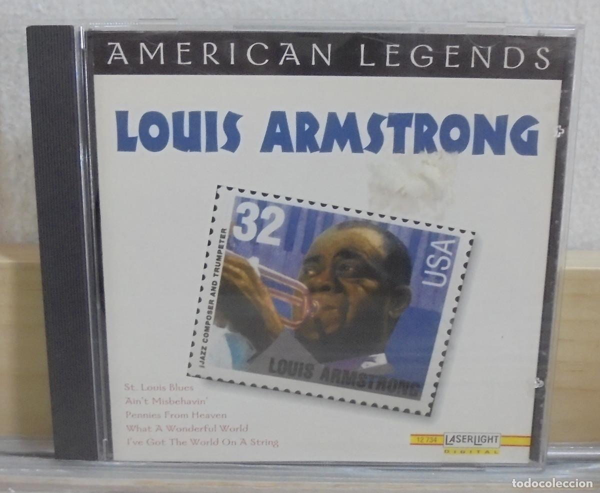 CDs de m&uacute;sica: Louis Armstrong. American legends -- CD - Foto 1