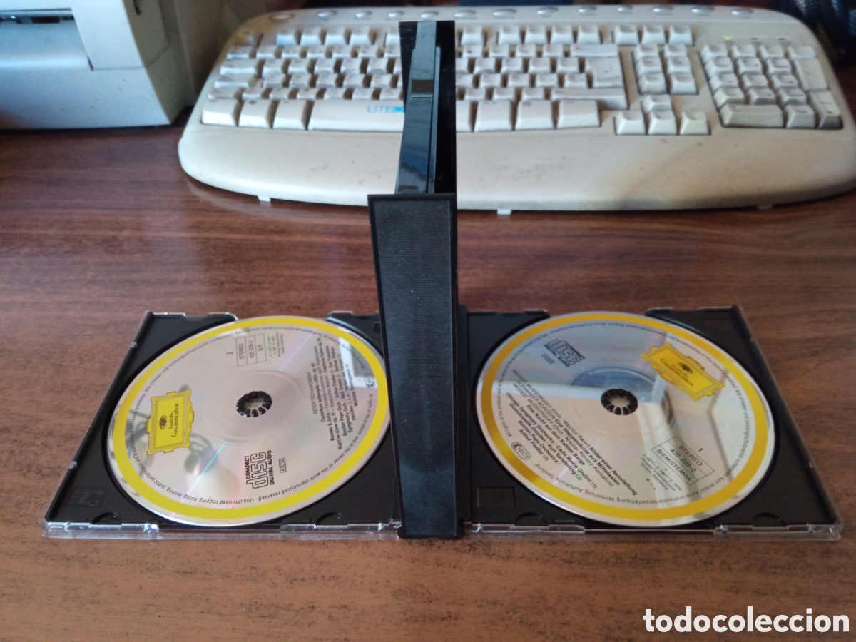CDs de m&uacute;sica: MODEST MUSSORGSKY & PETER TSCHAIKOWSKY (2CD Deutsche Grammophon) - Foto 2