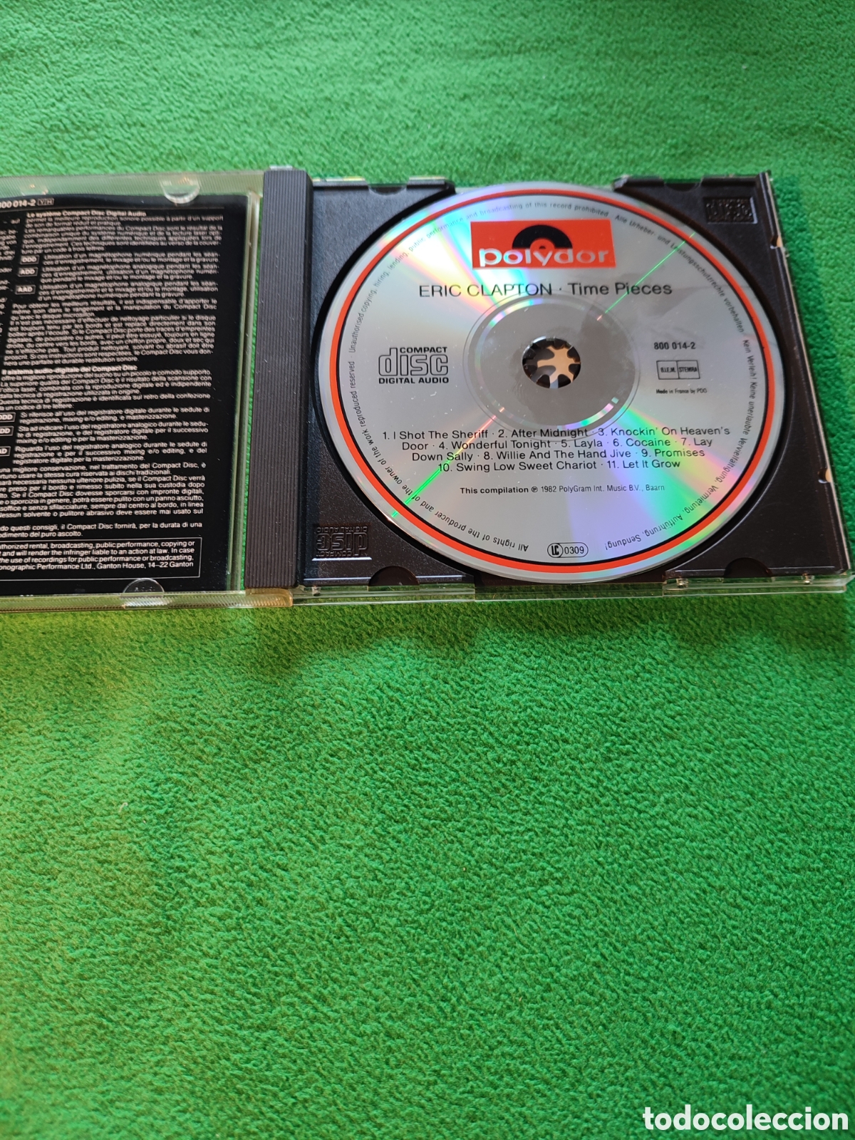 CDs de m&uacute;sica: Eric Clapton - Time pieces the Best E.C - Foto 2