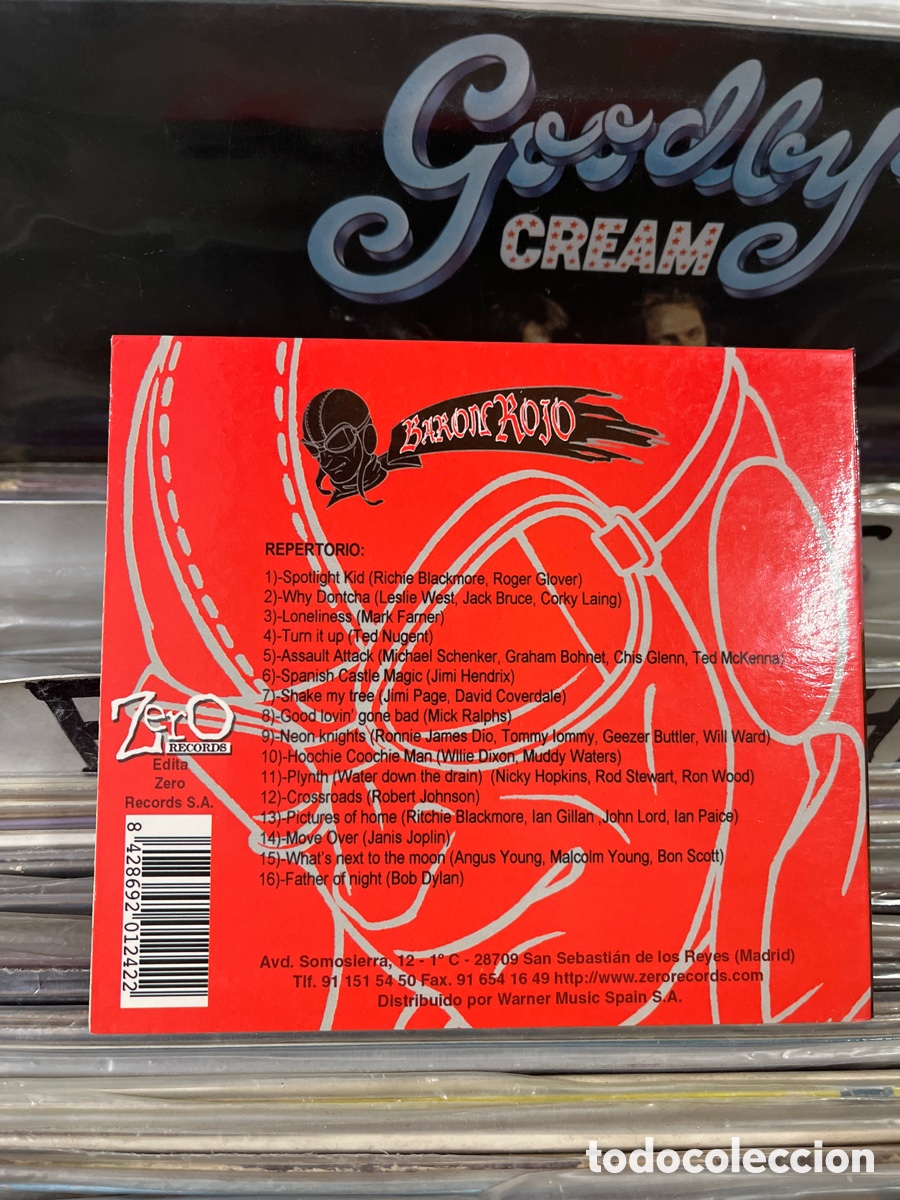 CDs de m&uacute;sica: perversiones bar&oacute;n rojo - Foto 2