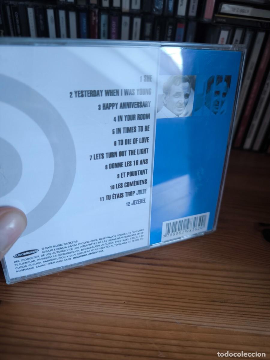 CDs de m&uacute;sica: CD CHARLES AZNAVOUR RECOPILATORIO - Foto 2