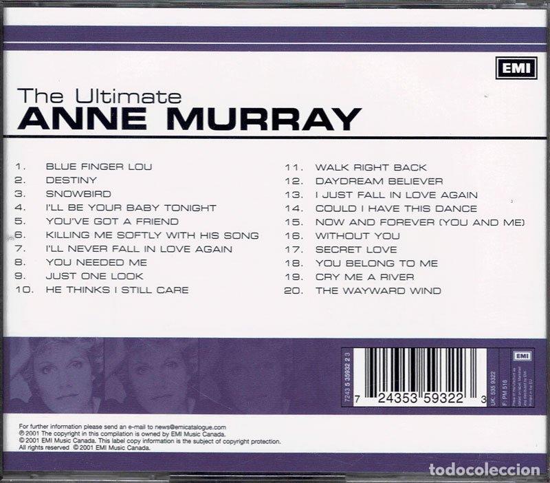 CDs de m&uacute;sica: Anne Murray - The Ultimate Anne Murray. CD - Foto 2