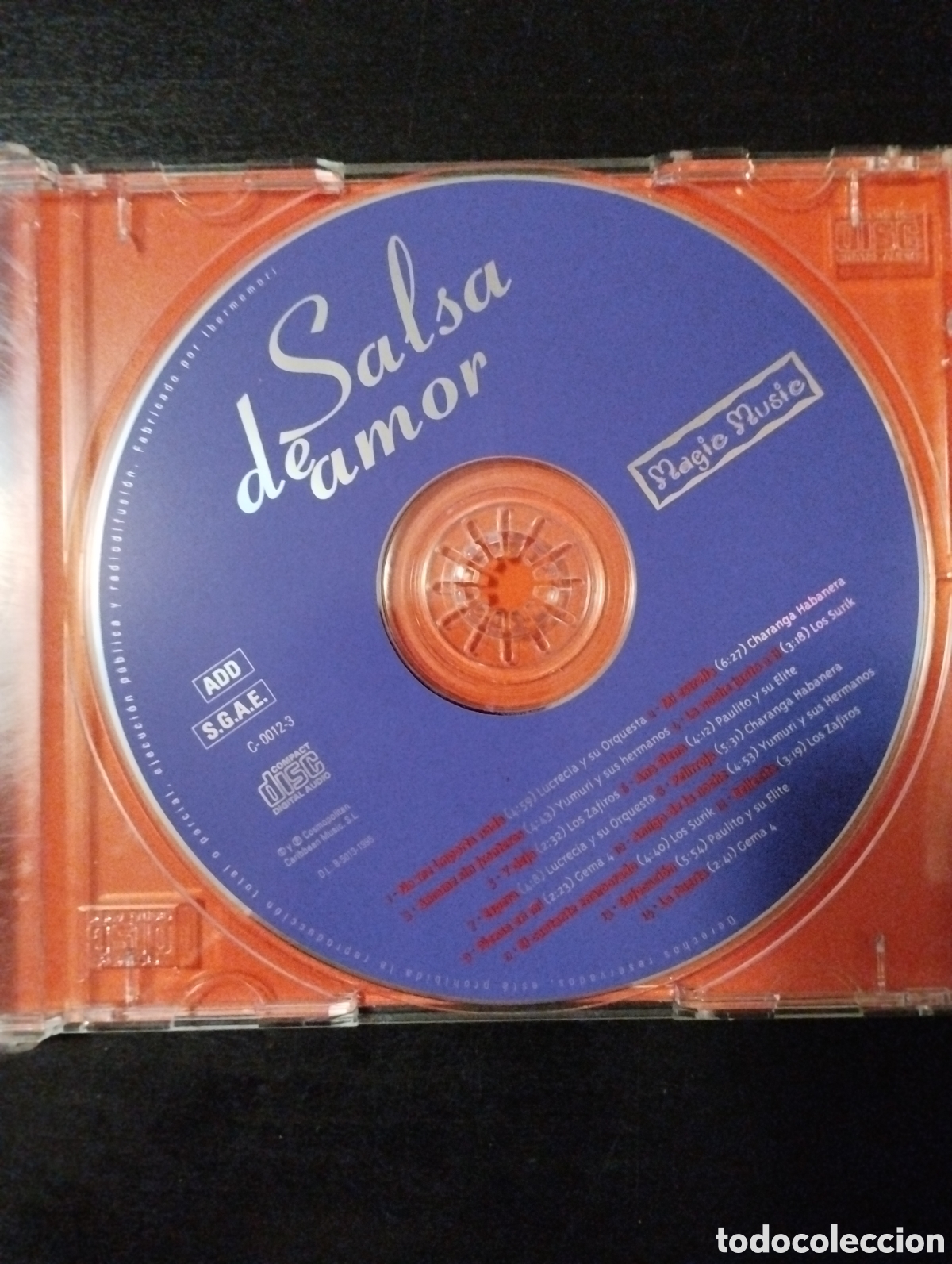 CDs de m&uacute;sica: Salsa De Amor. CD, Compilation. Magic Music - Foto 3