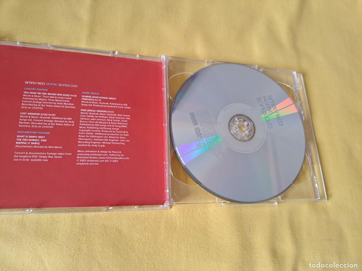 CDs de m&uacute;sica: SIMPLY RED - HOME (CD + DVD) - 2003 - CD - Foto 3