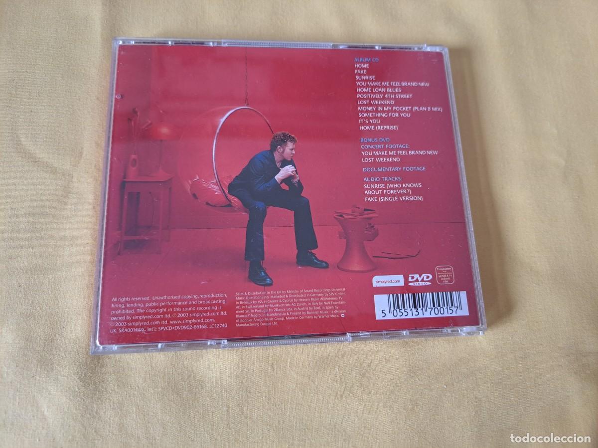 CDs de m&uacute;sica: SIMPLY RED - HOME (CD + DVD) - 2003 - CD - Foto 4