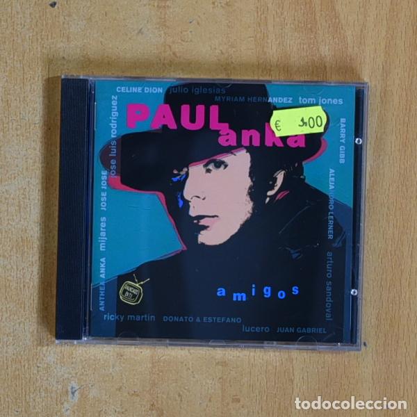 CDs de m&uacute;sica: PAUL ANKA - AMIGOS - CD - Foto 1
