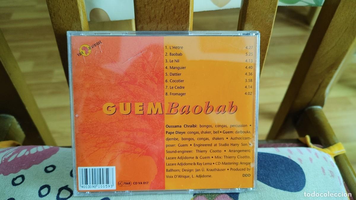 CDs de m&uacute;sica: GUEM-CD BAOBAB-GUEM-CD BAOBAB - Foto 3