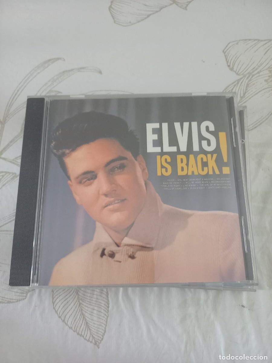 CDs de m&uacute;sica: CD ELVIS PRESLEY - ELVIS IS BACK - Foto 1
