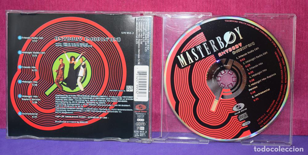 CDs de m&uacute;sica: MASTERBOY - ANYBODY (MOVIN ON) - CDMAXI 6 TEMAS - Foto 3