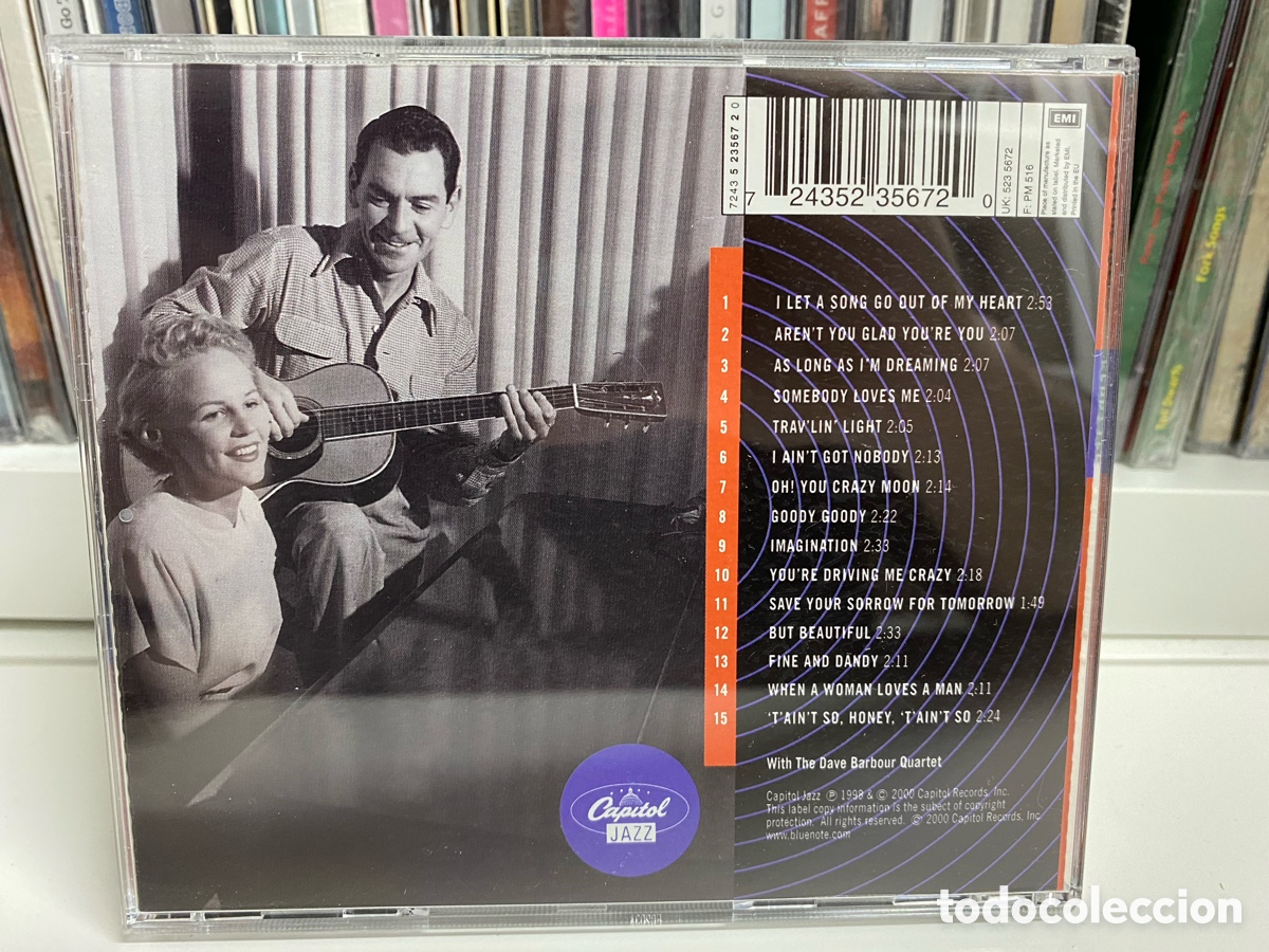 CDs de m&uacute;sica: Peggy Lee - Travlin Light (CD) - Foto 2