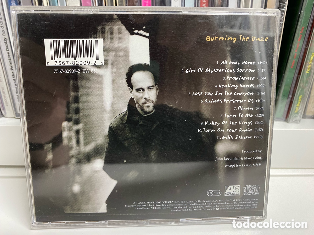 CDs de m&uacute;sica: Marc Cohn - Burning The Daze (CD) - Foto 2