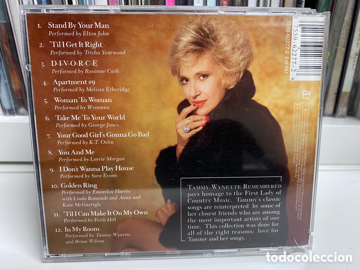 CDs de m&uacute;sica: Various - Tammy Wynette Remembered (CD) - Foto 2