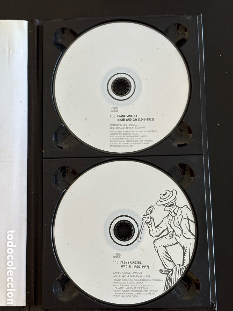 CDs de m&uacute;sica: Jazz C&oacute;mic Frank Sinatra, Pedro Zamith (A10) - Foto 4