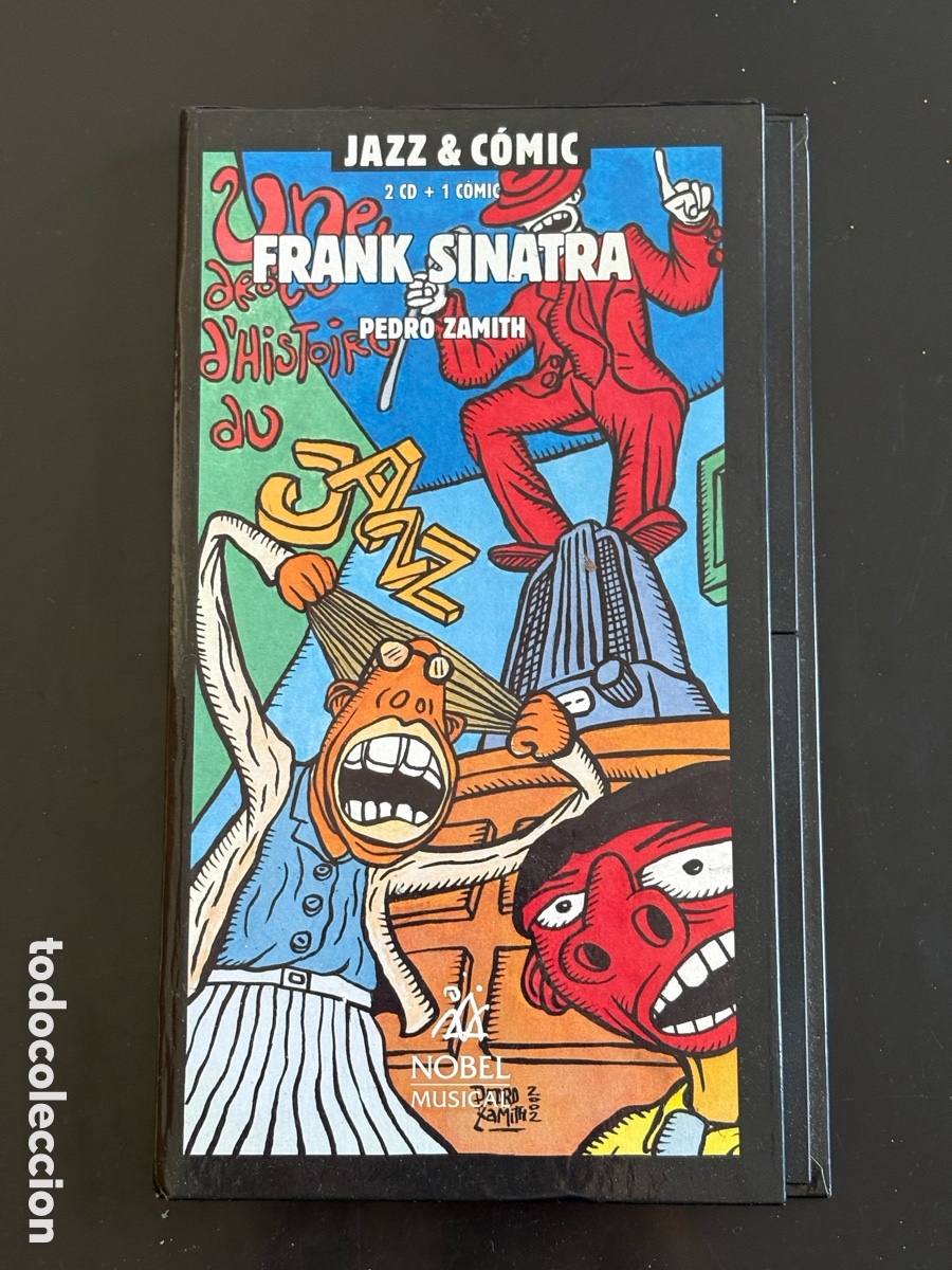 CDs de m&uacute;sica: Jazz C&oacute;mic Frank Sinatra, Pedro Zamith (A10) - Foto 1