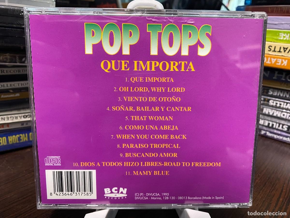 CDs de m&uacute;sica: Pop Tops - Qu&eacute; Importa (CD) - Foto 2