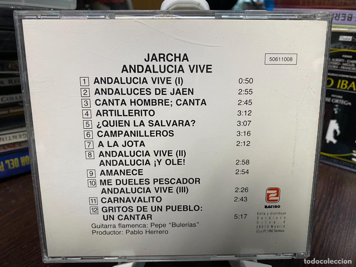CDs de m&uacute;sica: Jarcha - Andalucia Vive (CD) - Foto 2