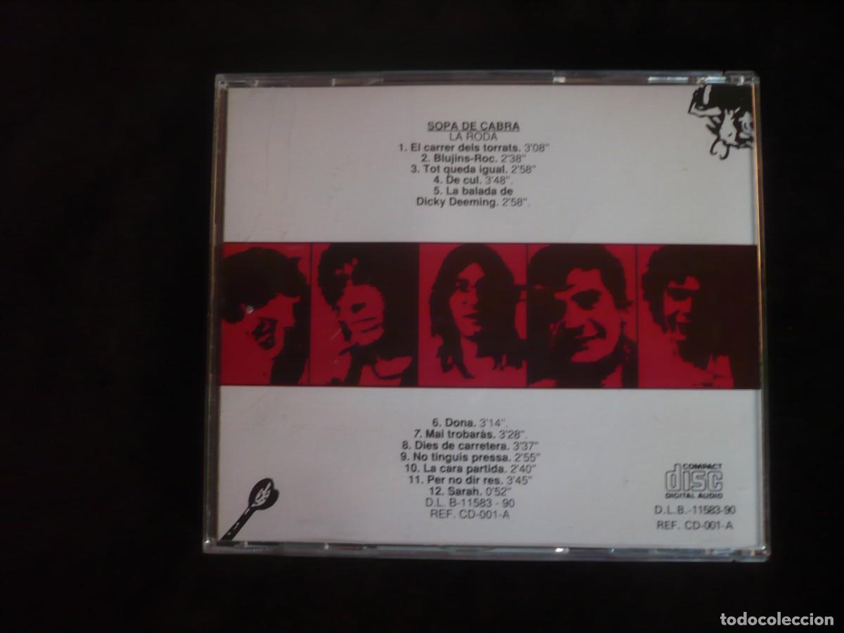 CDs de m&uacute;sica: sopa de cabra - la roda - cd como nuevo - Foto 2
