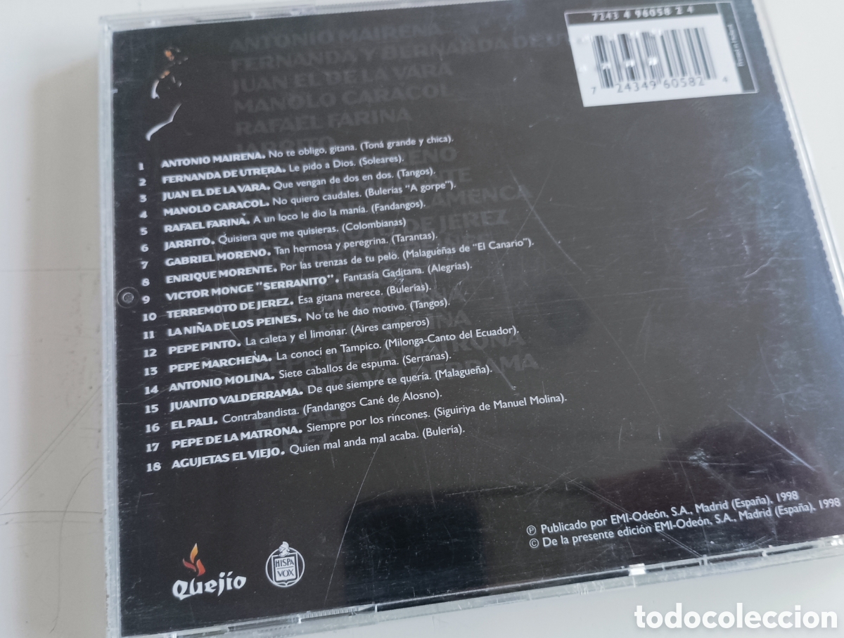 CDs de m&uacute;sica: Quejio - Varios interpretes - Foto 2