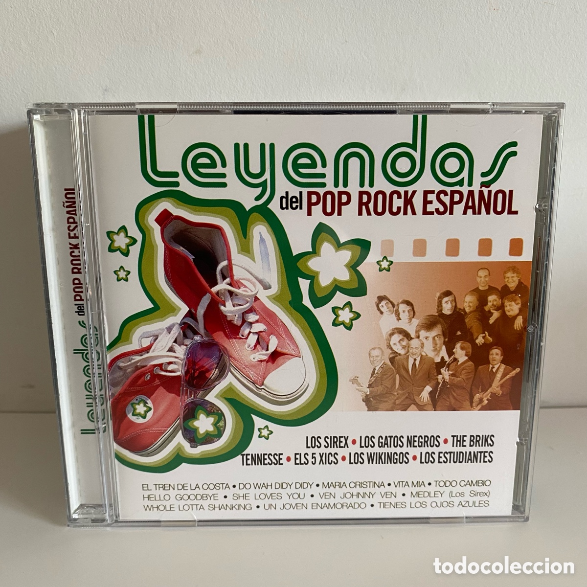 CDs de m&uacute;sica: Varios - Leyendas Del Pop Rock Espa&ntilde;ol (CD) - Foto 1