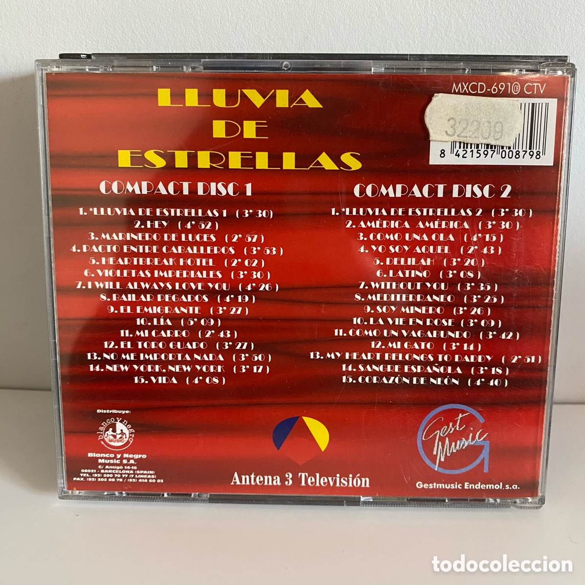 CDs de m&uacute;sica: Varios - Lluvia De Estrellas (2xCD) - Foto 2
