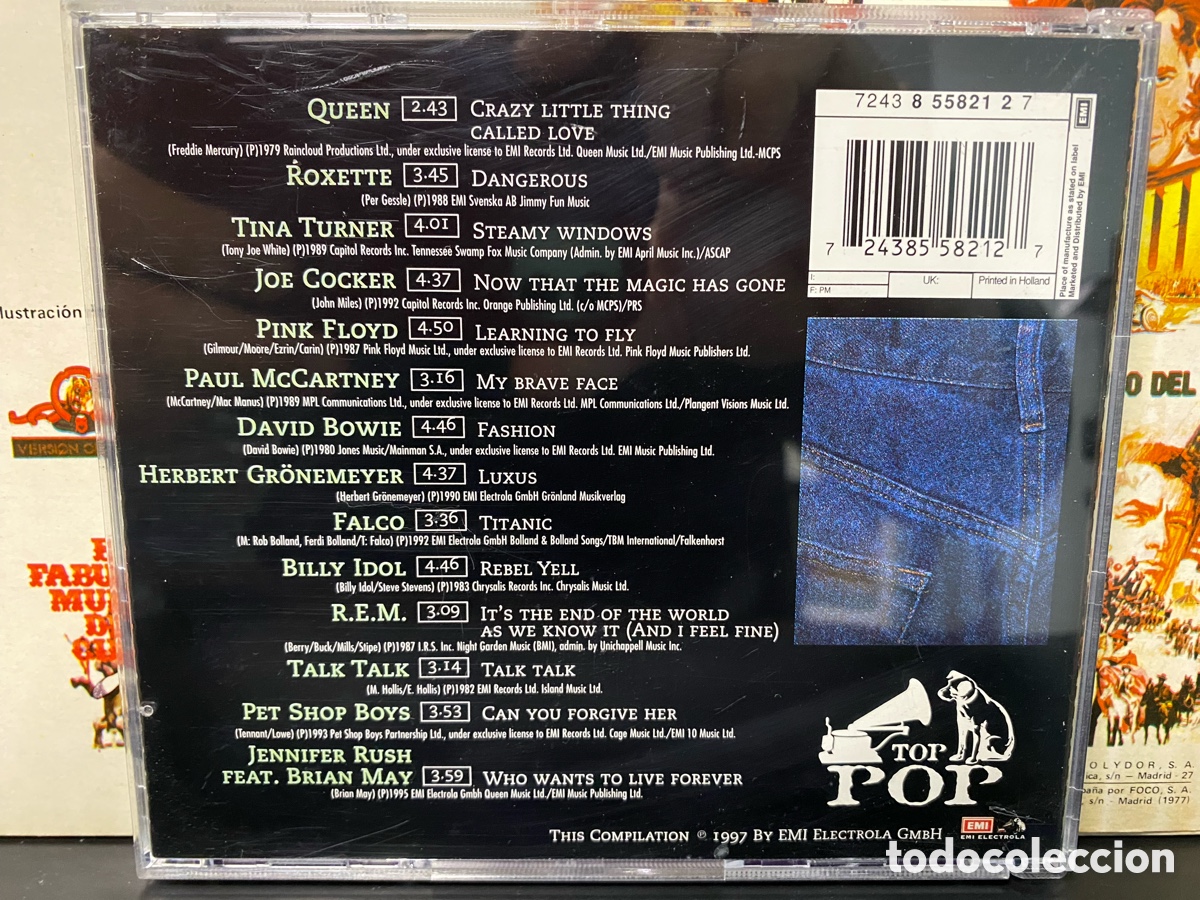 CDs de m&uacute;sica: Various - Top Pop (14 Pop-Songs) (CD) - Foto 2