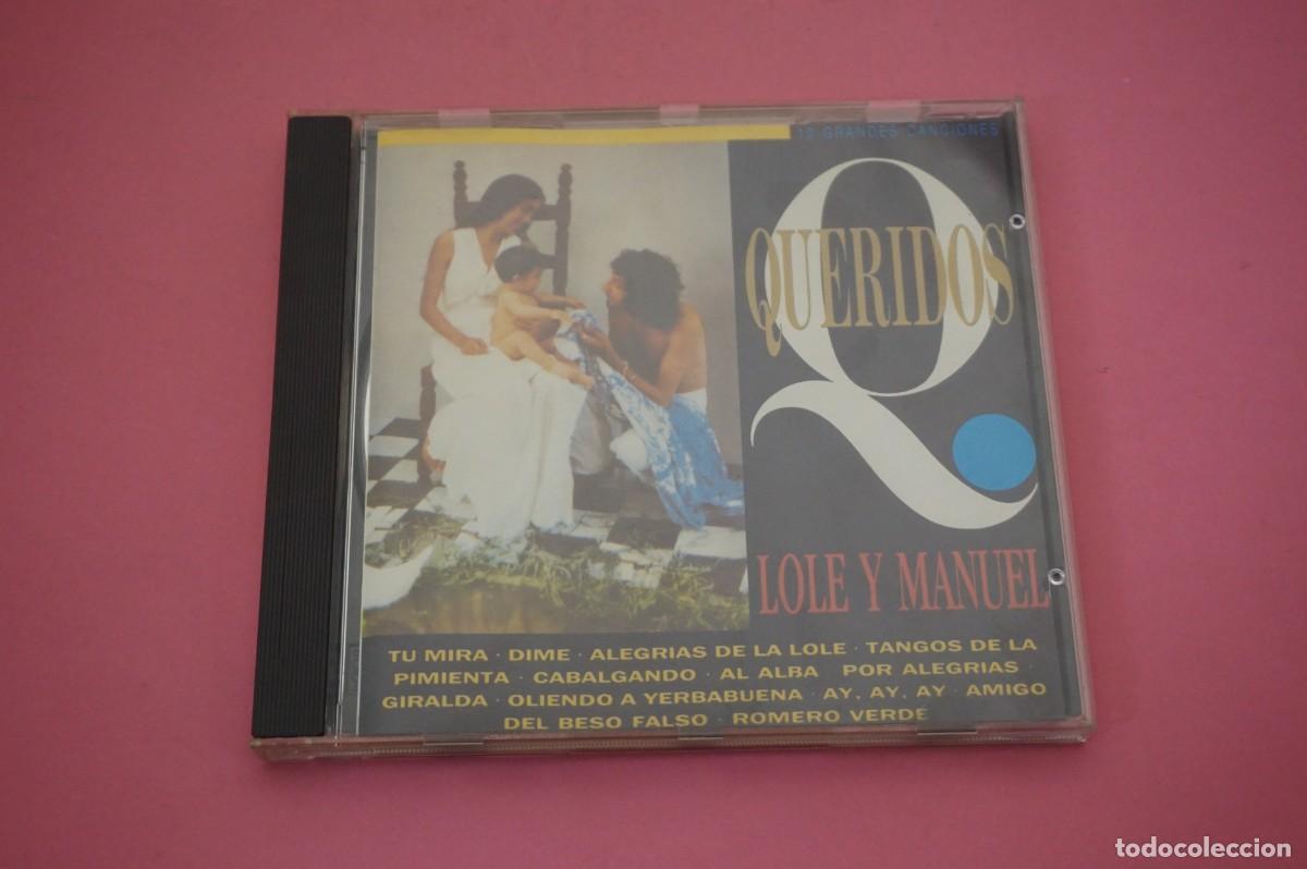 CDs de m&uacute;sica: CD - LOLE Y MANUEL - QUERIDOS LOLE Y MANUEL / EL CD ESTA COMO NUEVO - Foto 1
