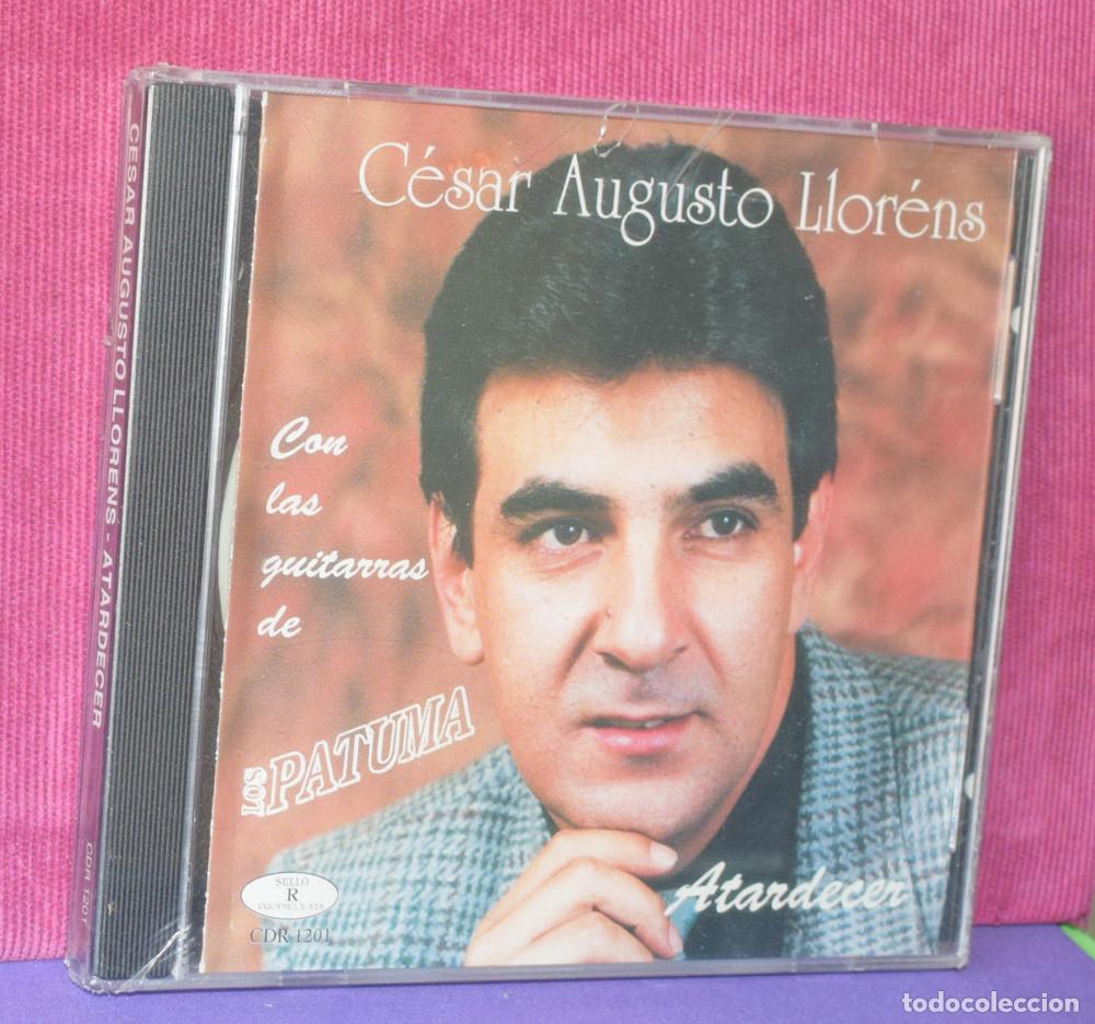 CDs de m&uacute;sica: CESAR AUGUSTO LLOR&Eacute;NS - ATARDECER - CD A ESTRENAR - Foto 1