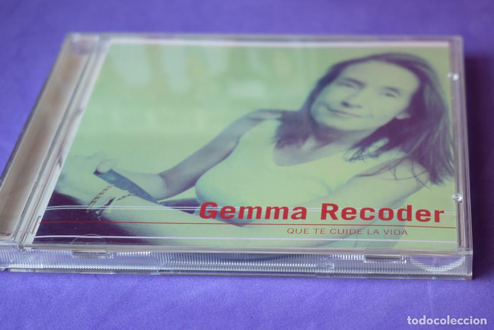 CDs de m&uacute;sica: GEMMA RECODER - QUE TE CUIDE LA VIDA - CD 2001 - Foto 1