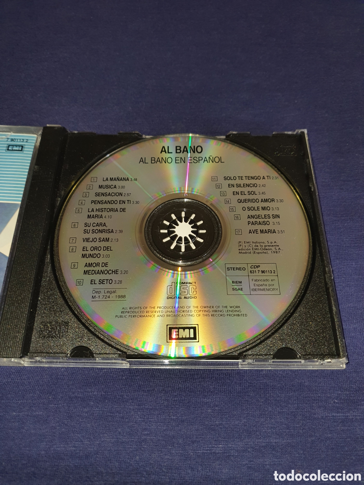 CDs de m&uacute;sica: Al Bano en espa&ntilde;ol CD Mel&oacute;dica - Foto 3