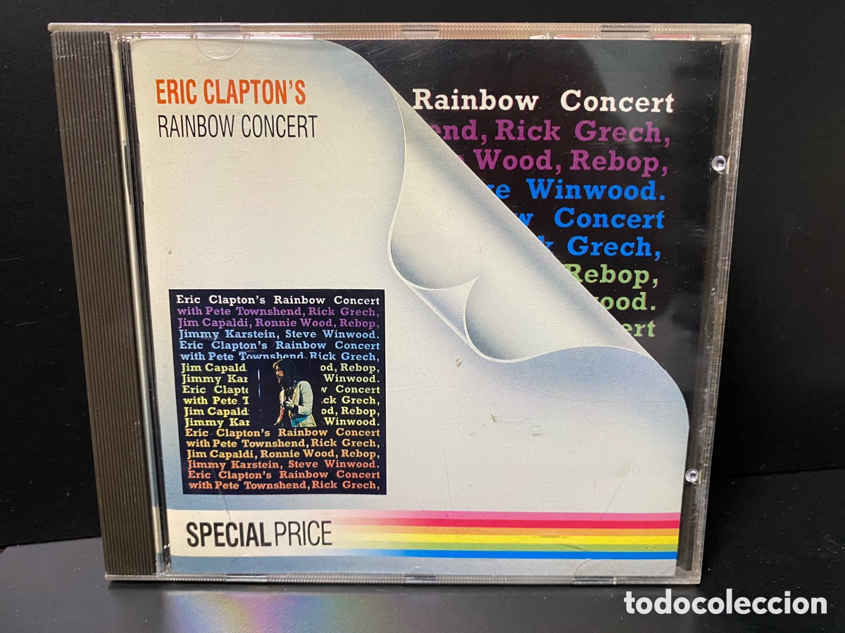 CDs de m&uacute;sica: Eric Clapton - Eric Claptons Rainbow Concert (CD) - Foto 1