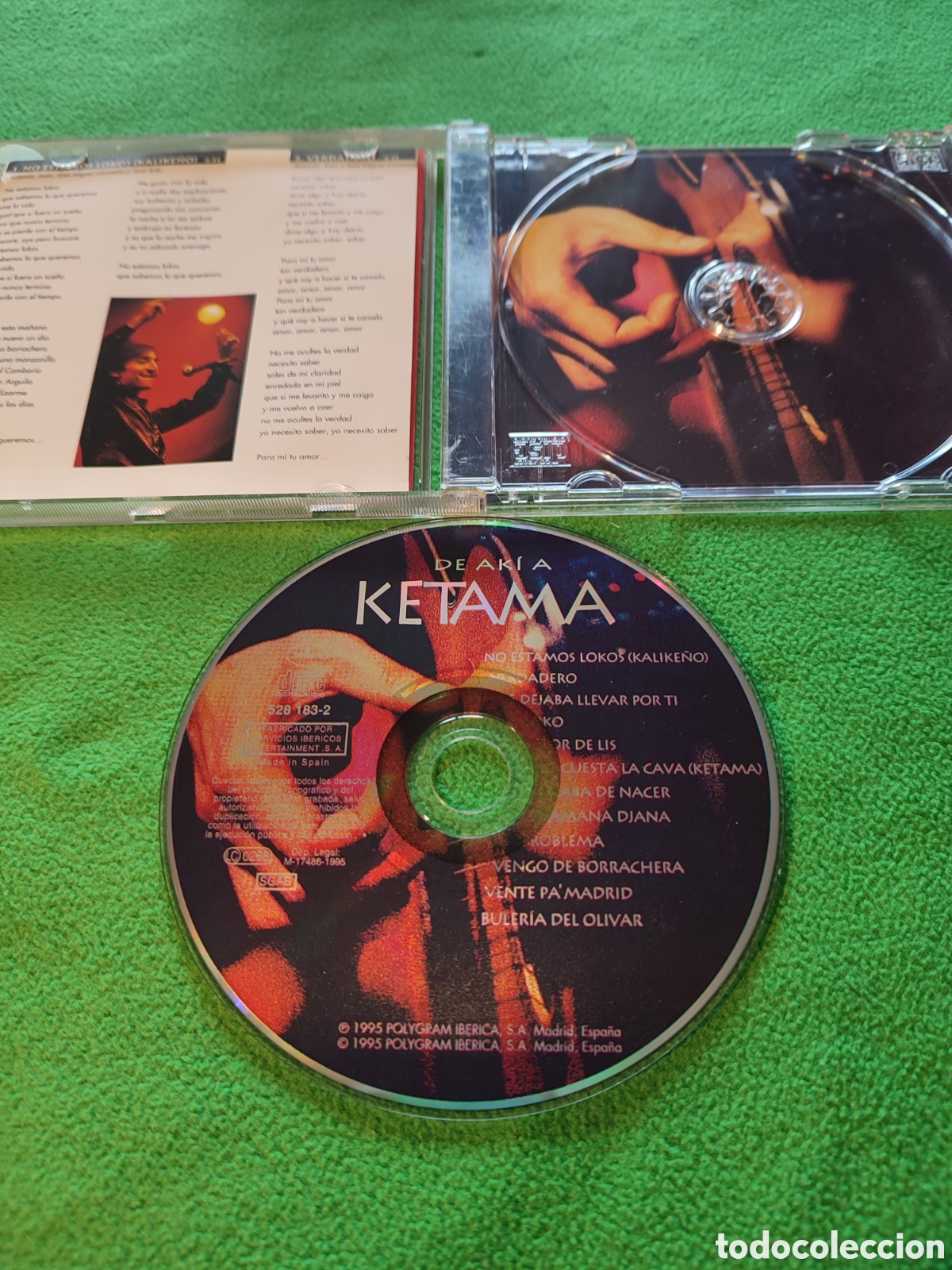 CDs de m&uacute;sica: Ketama - De aki a edici&oacute;n espa&ntilde;ola 1995 - Foto 2