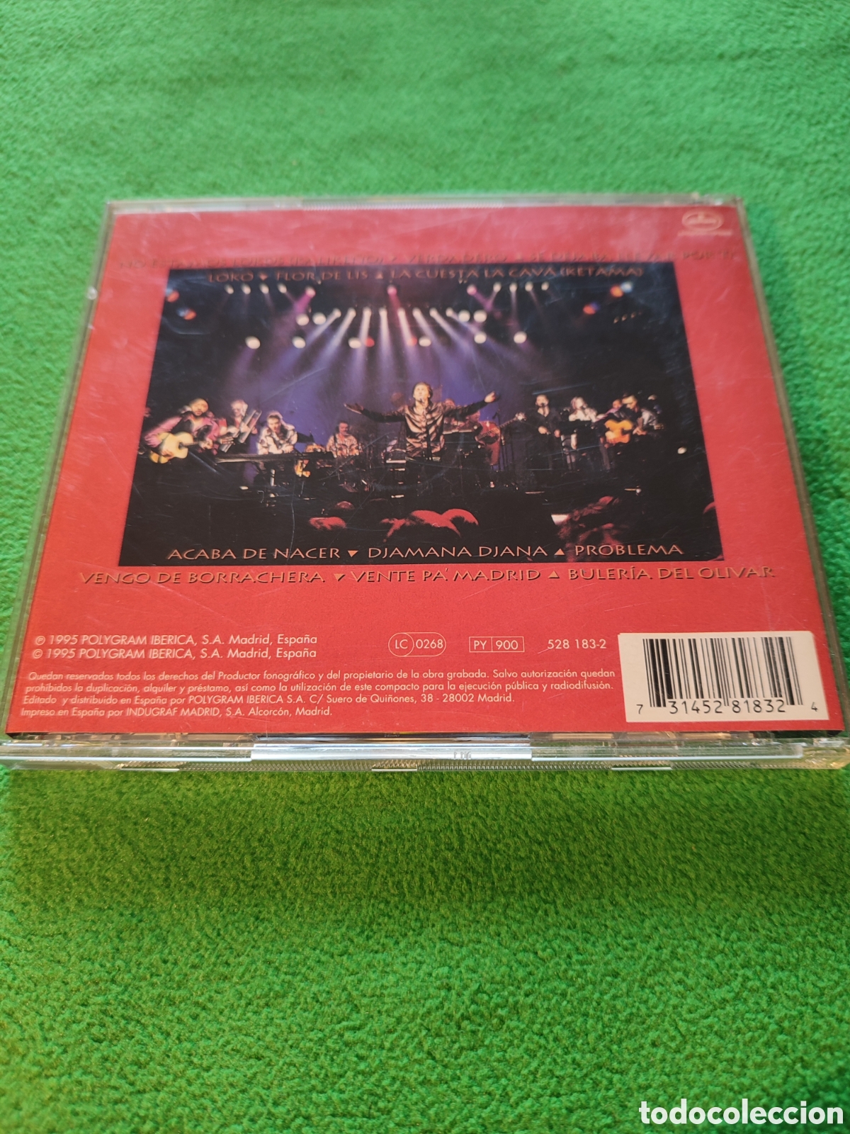 CDs de m&uacute;sica: Ketama - De aki a edici&oacute;n espa&ntilde;ola 1995 - Foto 3