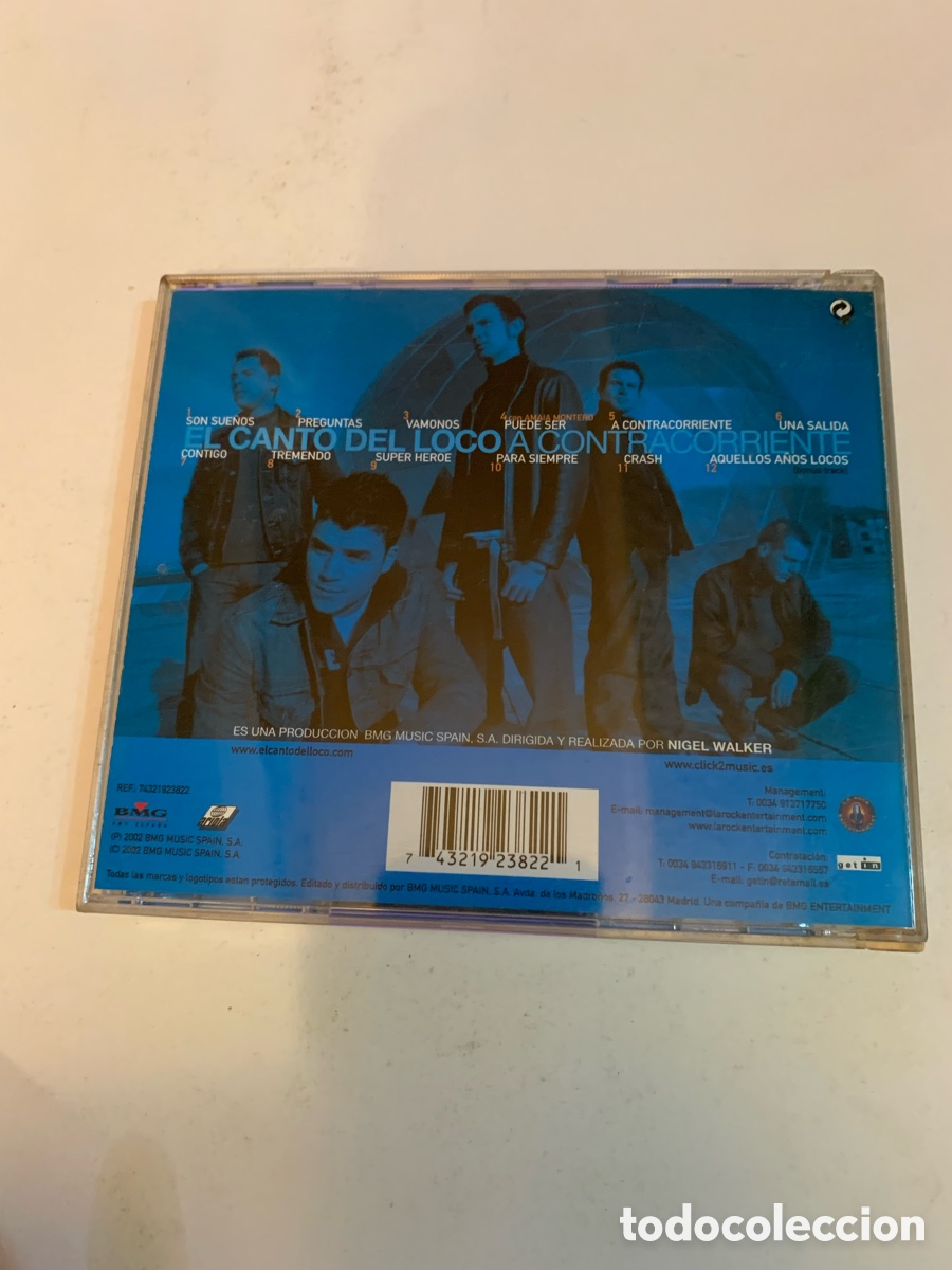 CDs de m&uacute;sica: El canto del loco a contracorriente - Foto 2