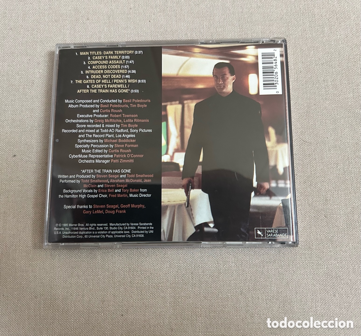 CDs de m&uacute;sica: CD BSO ORIGINAL UNDER SIEGE 2 BASIL POLEDOURIS NUEVO - Foto 2