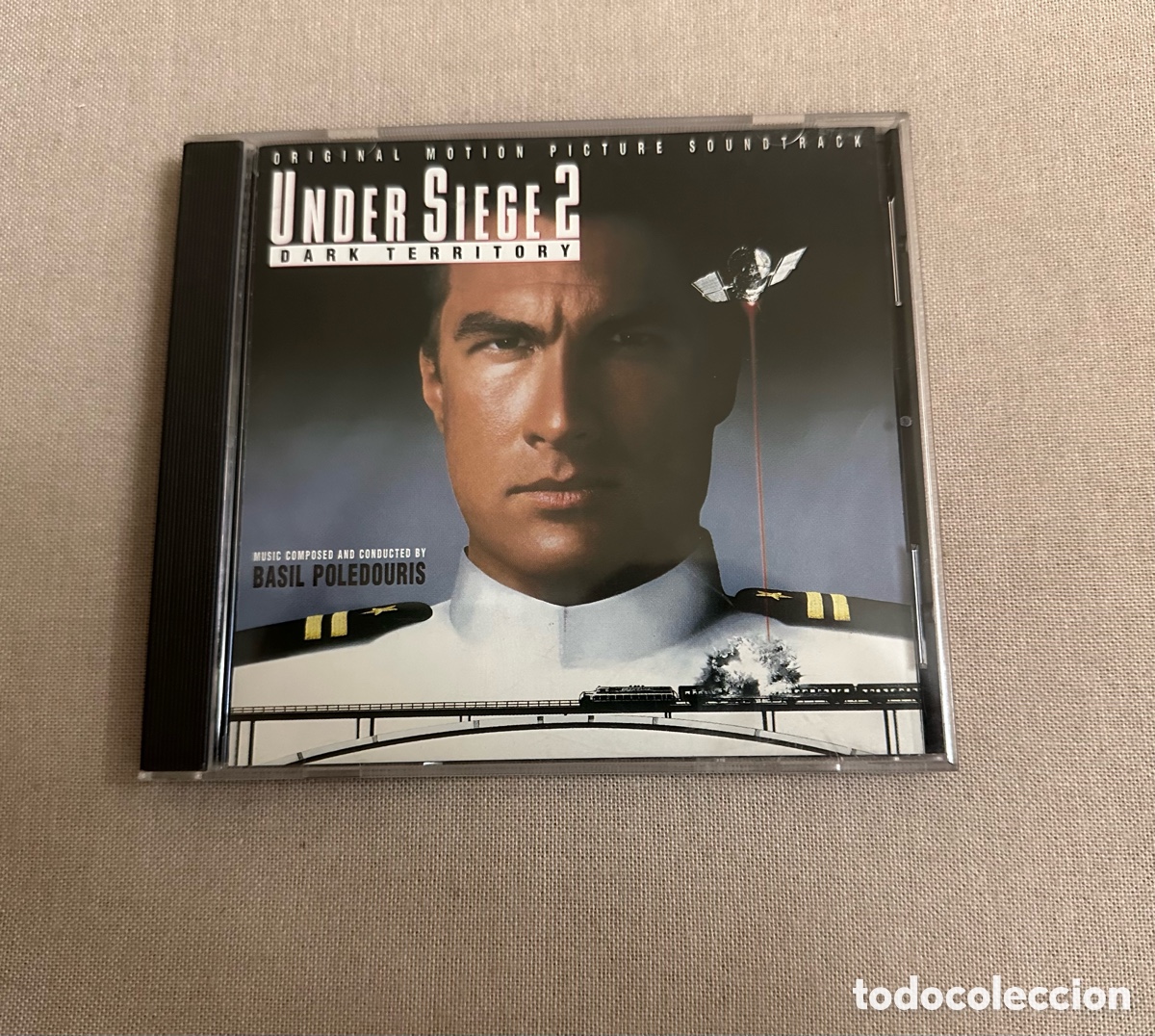 CDs de m&uacute;sica: CD BSO ORIGINAL UNDER SIEGE 2 BASIL POLEDOURIS NUEVO - Foto 1
