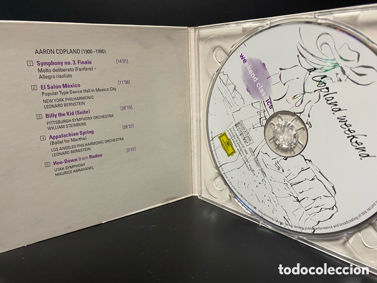 CDs de m&uacute;sica: Copland - A Copland Weekend (CD) - Foto 2