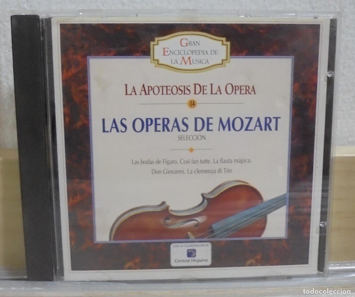 CDs de M&uacute;sica: La apoteosis de la &Oacute;pera. Las &oacute;peras de Mozart. CD colecci&oacute;n Gran Enciclopedia de la M&uacute;sica