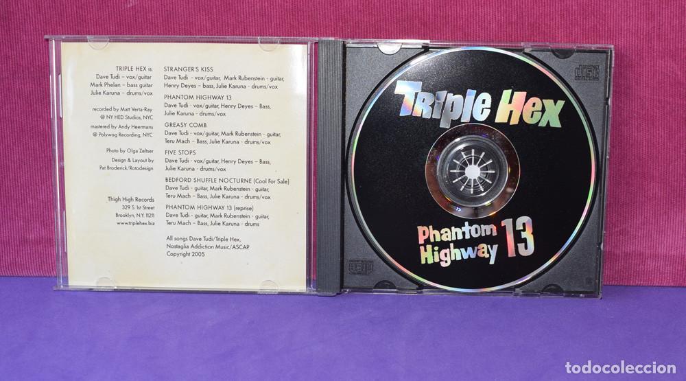 CDs de m&uacute;sica: Triple Hex &ndash; Phantom Highway 13 - CD GARAGE ROCK - Foto 4