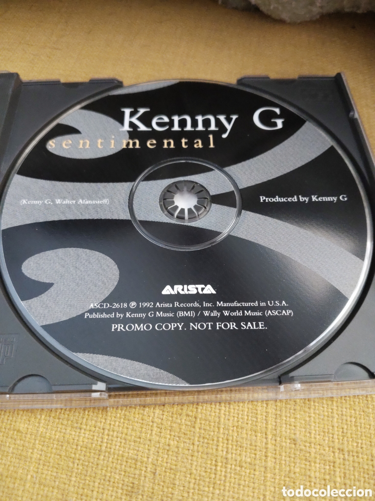 CDs de m&uacute;sica: Kenny G&nbsp;&ndash;&nbsp;Sentimental. Cd single promo 1992 - Foto 2