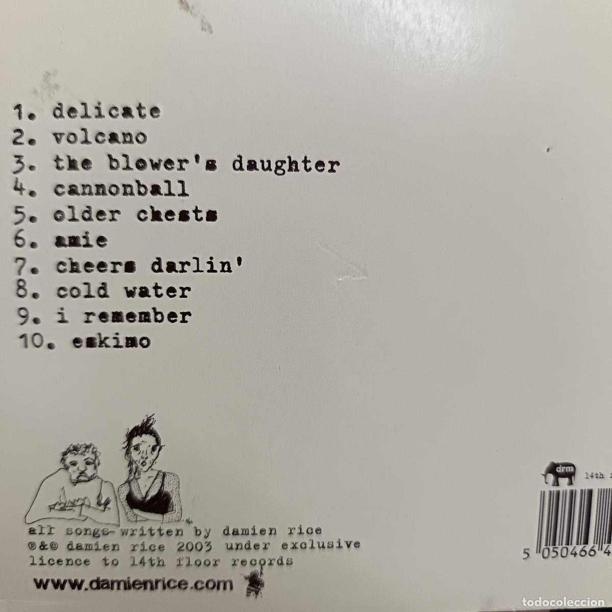 CDs de m&uacute;sica: DAMIEN RICE, O . CD DIGIPAK - Foto 2