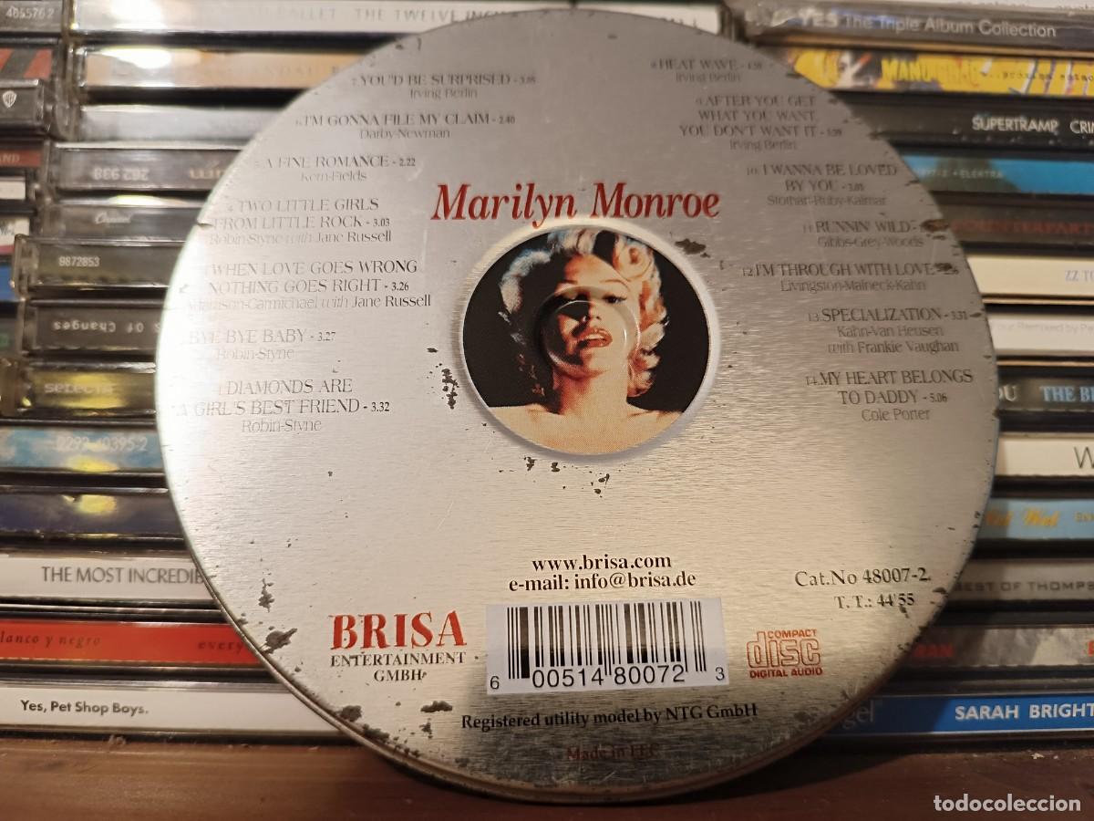 CDs de m&uacute;sica: Marilyn Monroe &lrm;&ndash; Marilyn Monroe-cd - Foto 2