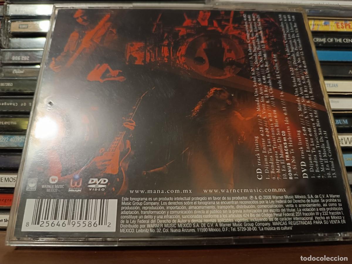 CDs de m&uacute;sica: Man&aacute; &lrm;&ndash; Arde El Cielo -Live-cd + dvd - Foto 2