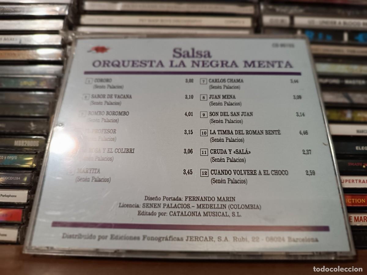 CDs de m&uacute;sica: Orquesta La Negra Menta &lrm;&ndash; Salsa-cd - Foto 2