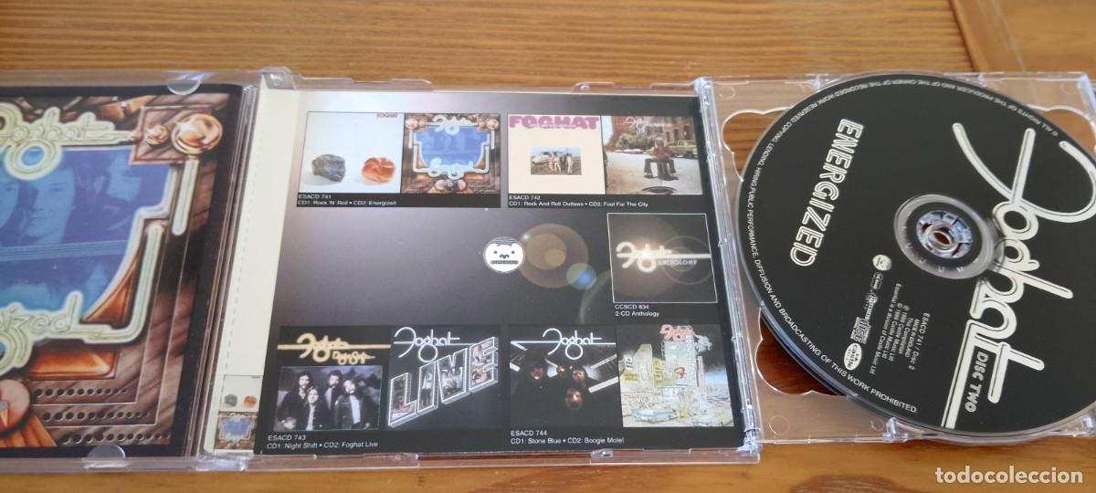 CDs de m&uacute;sica: Foghat. Rocknroll 2CD Energized. Doble CD - Foto 4