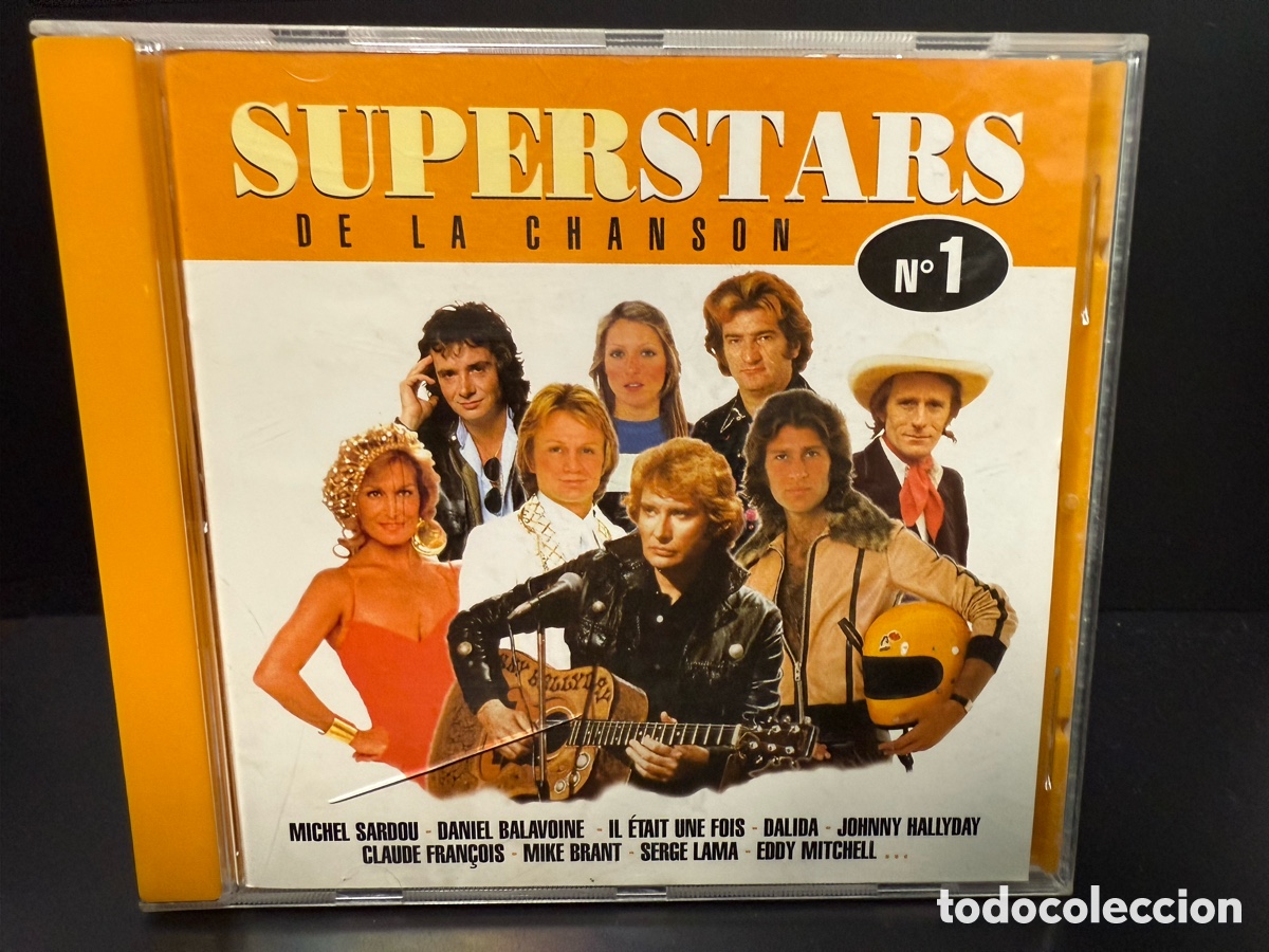 CDs de m&uacute;sica: Various - Superstars De La Chanson N&deg;1 (CD) - Foto 1