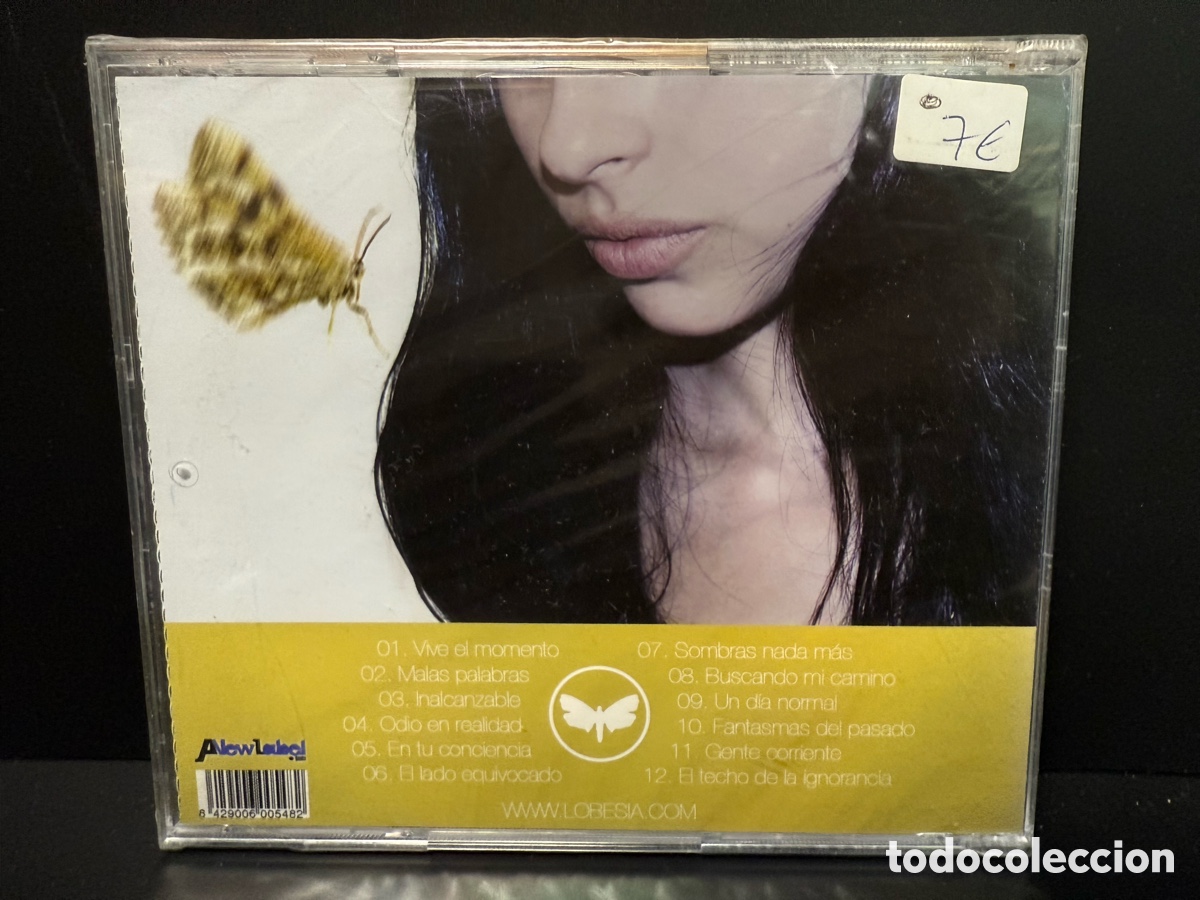 CDs de m&uacute;sica: Lobesia - Sin mirar atr&aacute;s (CD) *Precintado* - Foto 2